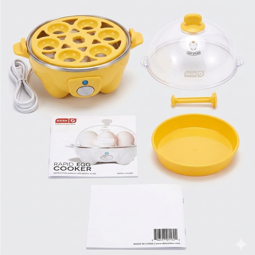 Ash Sunny Yellow Egg Cooker Set
